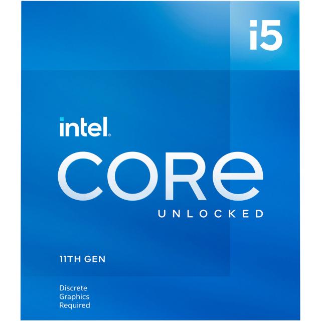 CPU Intel Rocket Lake Core i5-11600KF, 6 Cores 3.90Ghz, 12MB, 125W, LGA1200, BOX 