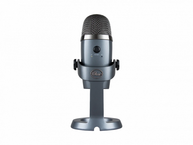 Настолен микрофон Logitech Blue YETI Nano - Shadow Grey 