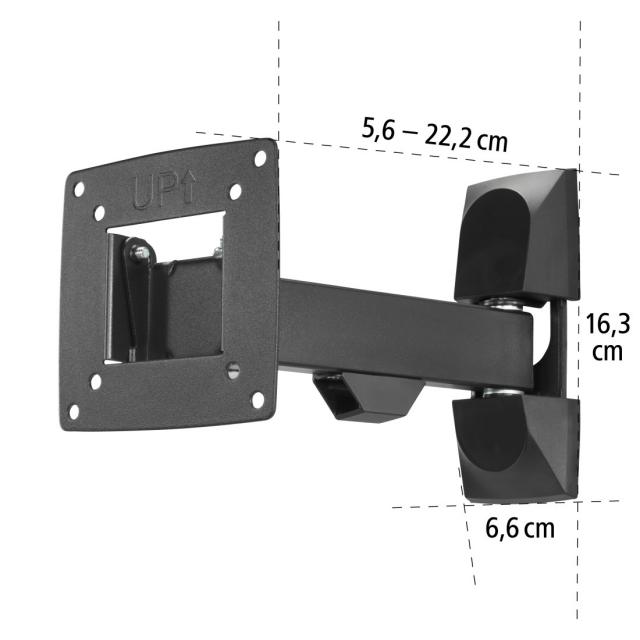 Hama TV Wall Bracket, Swivel, Tilt, 66 cm (26"), 220820  