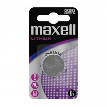 Button battery lithium MAXELL  CR2012 3V