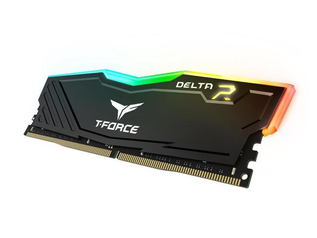 Memory Team Group T-Force Delta RGB Black DDR4 - 16GB (2x8GB) 3200MHz CL16 