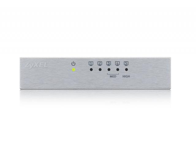 Switch ZYXEL GS-105B v3, 5 Ports, Gigabit, Metal housing 