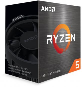 Процесор AMD RYZEN 5 5600X, 6-Core, 3.7 GHz, 35MB, 65W, AM4, BOX