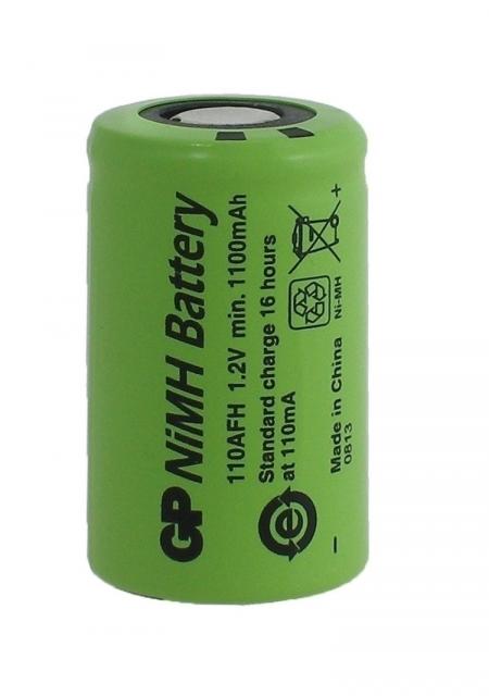 Rechargeable battery NiMH  110AFHO-B 2/3A, 2/3R23 1.2V 1100mAh 1pc GP BATTERIES 