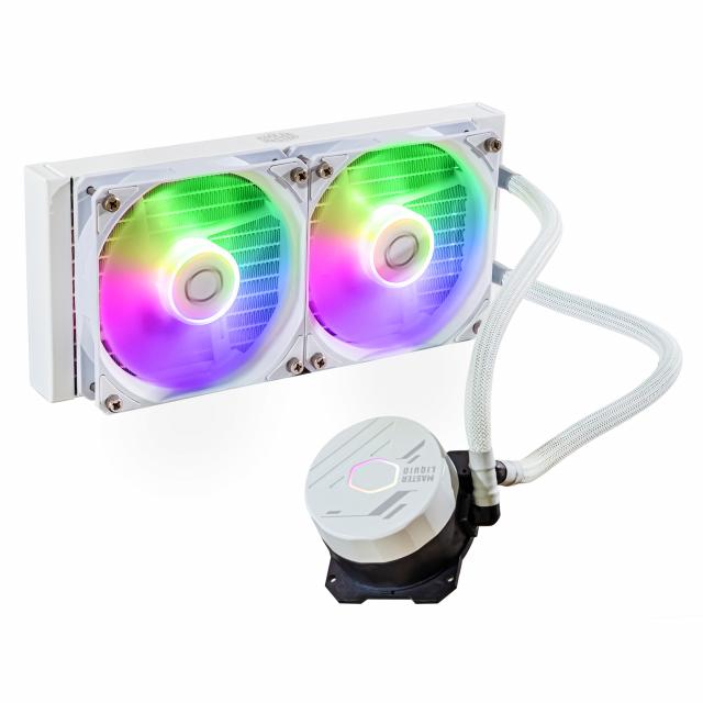Охладител за процесор Cooler Master ML240L Core ARGB White 