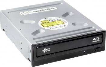 Internal SATA 16x Blu-ray Disc Rewriter Hitachi-LG BH16NS55, SATA, Black