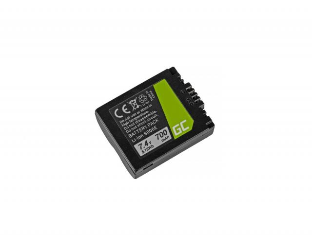 Батерия за апарат Panasonic CGR-S006 LiIon 7.4V 700mAh  GREEN CELL 