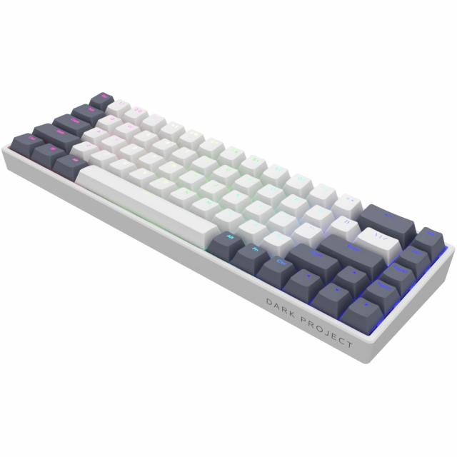 Mechanical Keyboard Dark Project KD68B White Navy 65% PBT 