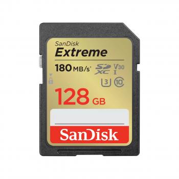 Memory card  SANDISK Extreme SDXC, 128GB