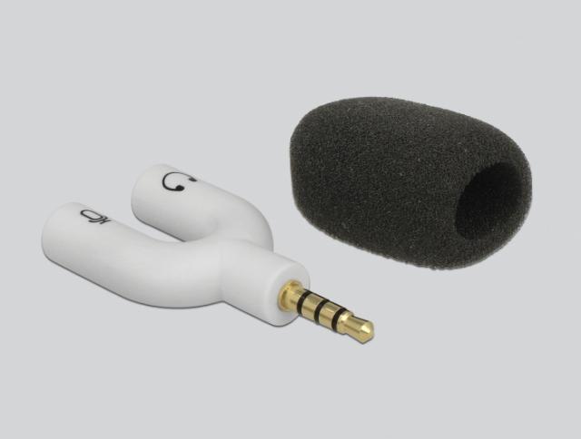 Delock Microphone for Smartphone / Tablet, 65893 