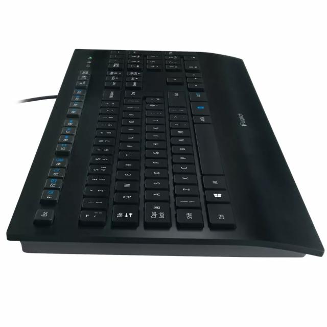 Клавиатура Logitech K280e, USB, Черна 
