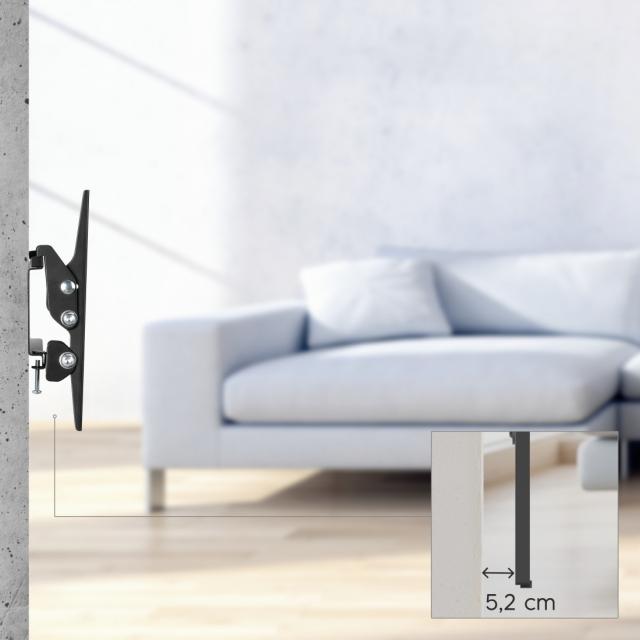 Hama TV Wall Bracket, Tilting, 117 cm (46") up to 25 kg 