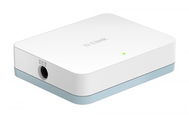 Суич D-Link DGS-1005D/E, 5 портов, 10/100/1000, Gigabit, Desktop 