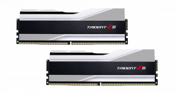 Памет G.SKILL Trident Z5 Silver 32GB(2x16GB) DDR5 6000MHz F5-6000J4040F16GX2-TZ5S