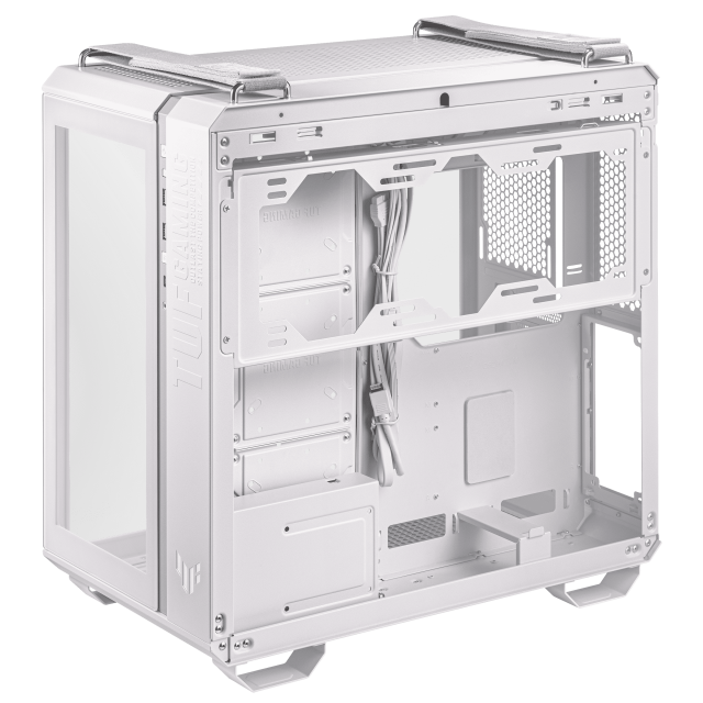 Кутия ASUS TUF Gaming GT502 WHITE EDITION, Mid-Tower 