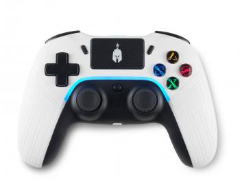 Wireless Gamepad Spartan Gear Aspis 4, for PC and PS4, White