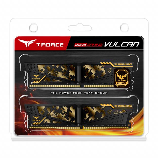 Memory Team Group T-Force Vulcan TUF DDR4 16GB (2x8GB) 3200MHz 1.35V 