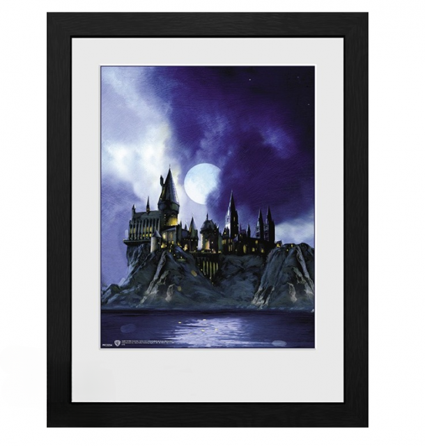 GBEYE HARRY POTTER - Framed print "Hogwarts Painted" (30x40) 