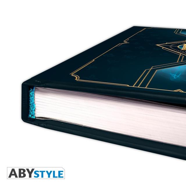 ABYSTYLE LEAGUE OF LEGENDS Notebook Hextech Logo A5 