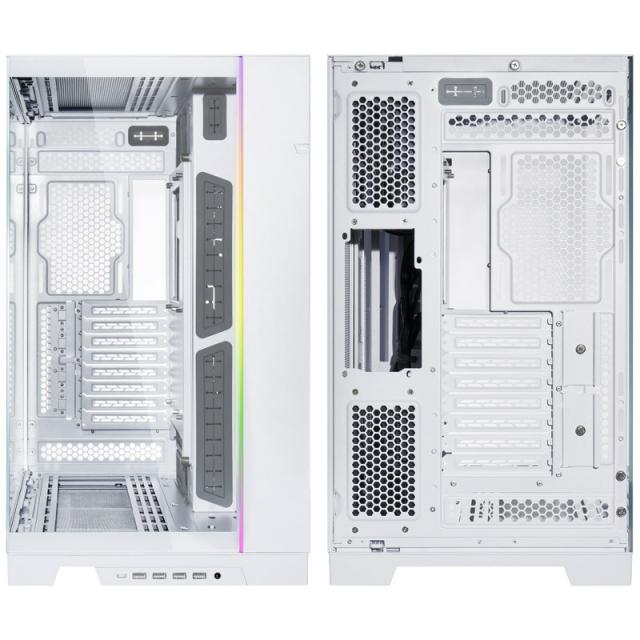 Case Lian Li PC-O11 Dynamic EVO XL Full-Tower, Tempered Glass, White 