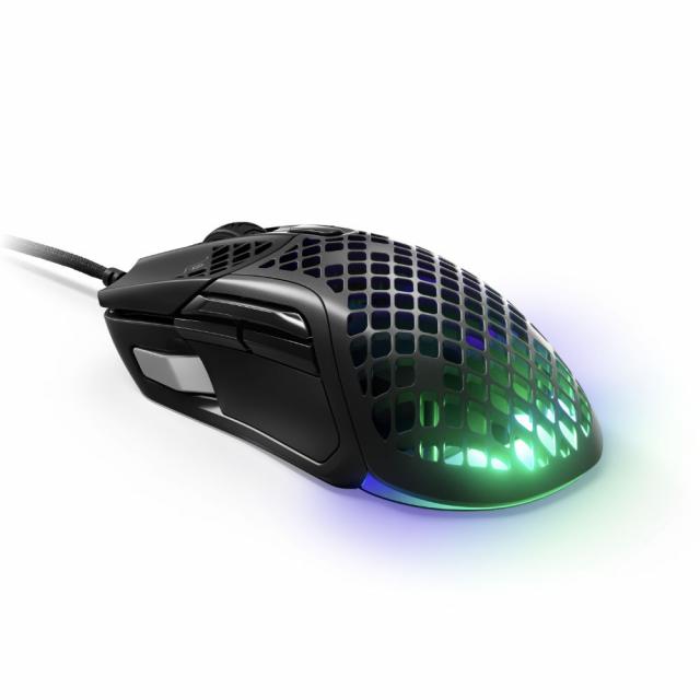 Геймърска мишка SteelSeries Aerox 5 Black, Оптична, Жична, USB 