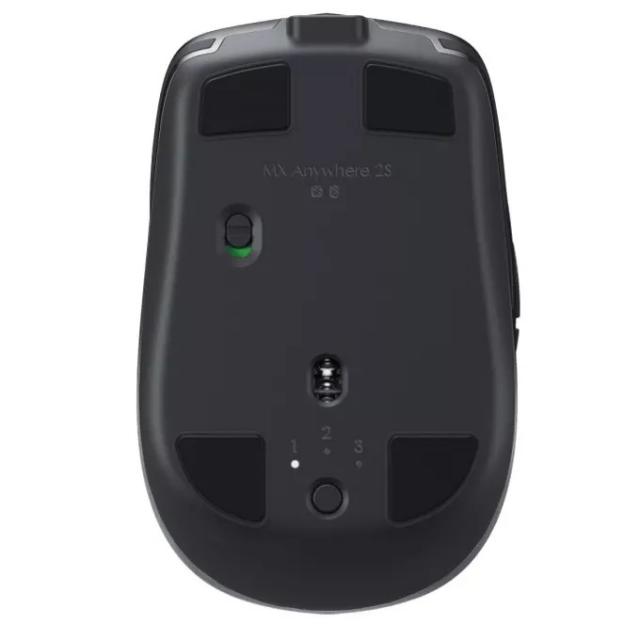 Wireless Laser mouse LOGITECH MX Anywhere 2S Pale Grey, Bluetooth 