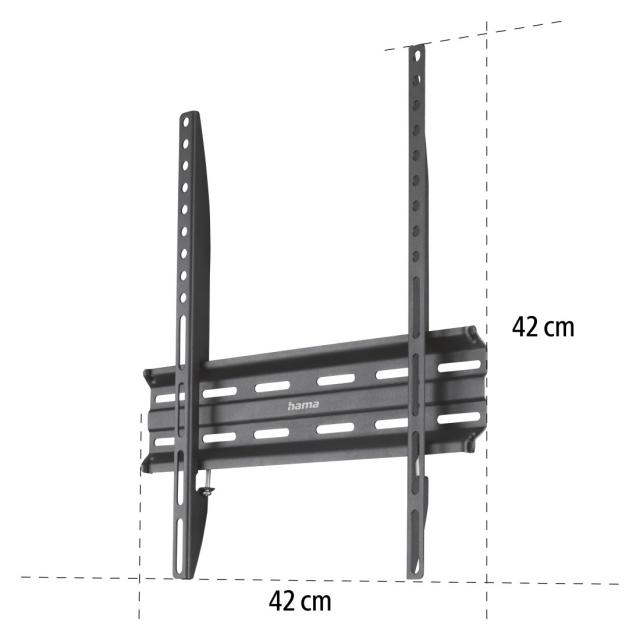 Стенна стойка за TV, FIX, 65", 220809 