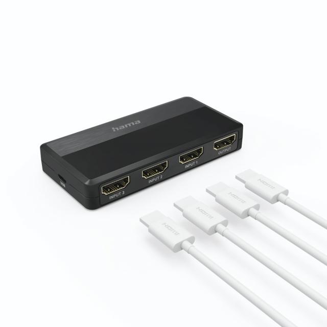 HAMA Превключвател HDMI™, 3x1, 121760 