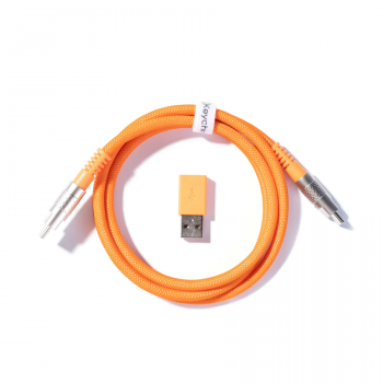 Cable Keychron Double-Sleeved Geek - Orange