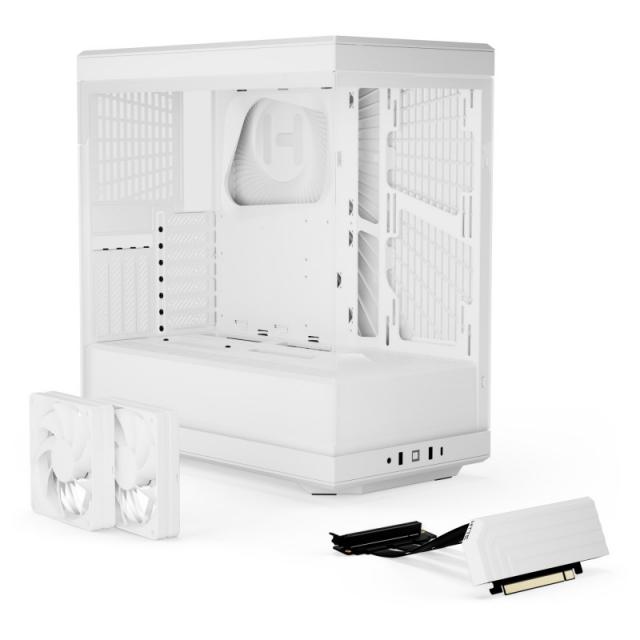 Case HYTE Y40 Tempered Glass, Mid-Tower, White 