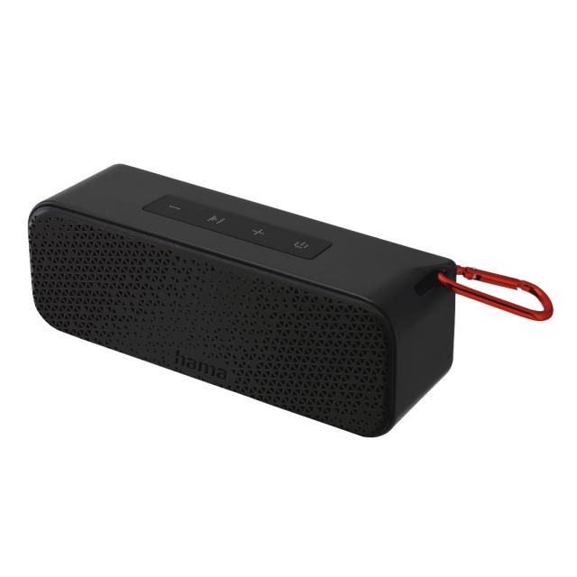 Блутут колонка HAMA PowerBrick 2.0, Водоустойчива, 8W, Черна, 188226 