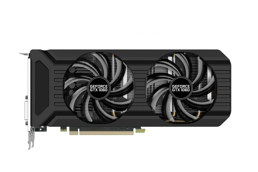 Graphic card Palit GeForce GTX 1060 Dual 6G, GDDR5 192-bit