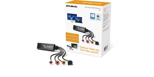 Външен кепчър AVerMedia DVD EZMaker 7, USB 2.0 