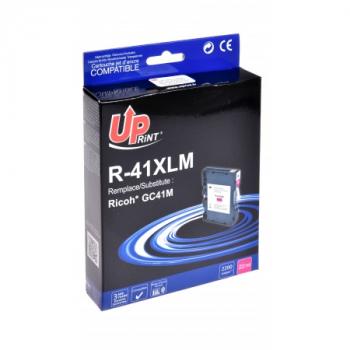 Gel ink UPRINT GC41M, RICOH, 336ml, 2500 copies, 405763, Magenta