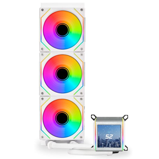 Охладител за процесор Lian Li GALAHAD II LCD 360 SL-INF ARGB - White 