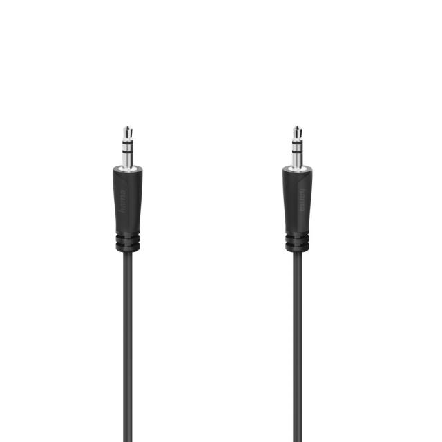 Hama Audio Cable, 3.5 mm Jack Plug - 3.5 mm Jack Plug, Stereo, 3.0 m 