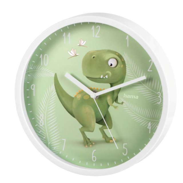 Children's wall clock Hama "Happy Dino" HAMA-186427  