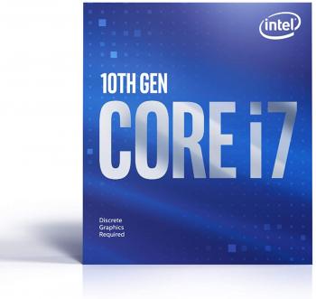 CPU Intel Comet Lake-S Core I7-10700F, 8 cores, 2.9Ghz, 16MB, 65W, LGA1200, BOX