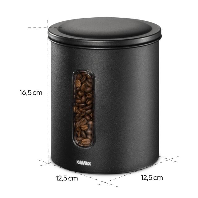 Xavax Coffee Tin for 500 g of Beans or 700 g of Powder, 111275 