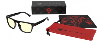 Gaming Glasess GUNNAR x World of Warcraft Horde Edition Onyx - Amber