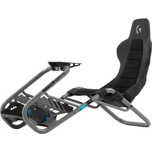 Геймърски стол Playseat Trophy Logitech G Edition, Сив 