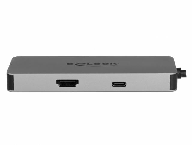 Delock USB Type-C™ Docking Station for Mobile Devices 4K - HDMI / Hub / SD / PD 2.0 