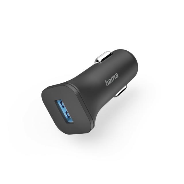 Hama Car Charger with USB-A Socket, 6 W, 201634 