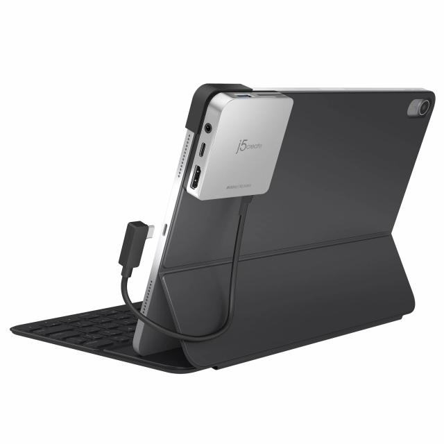 j5create USB-C to 4K 60 Hz HDMI Travel Dock for iPad Pro 