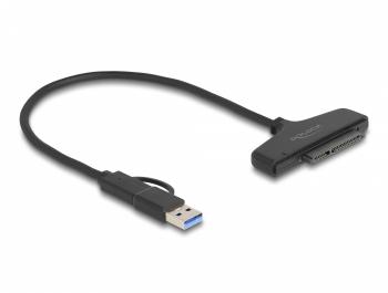 Delock USB to SATA 6 Gb/s Converter with USB Type-C or USB Type-A connector