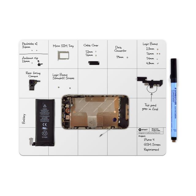 Магнитна подложка iFixit Magnetic Project Mat 20 x 25 cm 