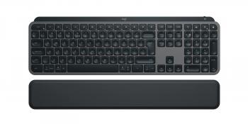 Keyboard Logitech MX Keys S, Bluetooth, Palm Rest, Graphite