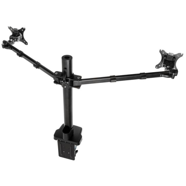 Desk Mount Dual Monitor Arm Kolink Chimera Dual, 36", 12 kg, Black 