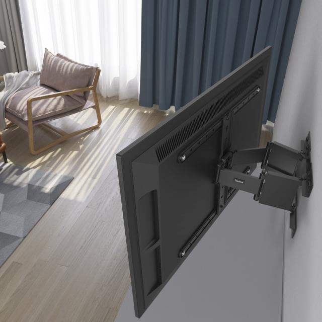 Hama FULLMOTION "Ultraslim" OLED TV Wall Bracket, 600x400, 229 cm (90"), 220851 