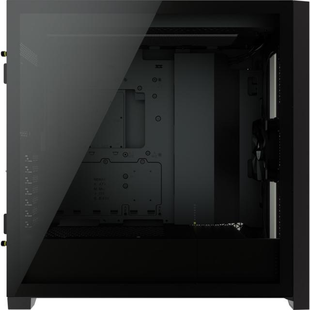 Case Corsair 5000D Airflow Mid Tower, Tempered Glass, Black 